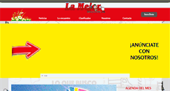 Desktop Screenshot of lamejormagazine.com
